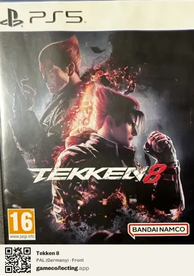 Tekken 8 PlayStation 5, Germany box front