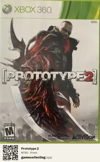 Prototype 2 Xbox 360, NTSC box front