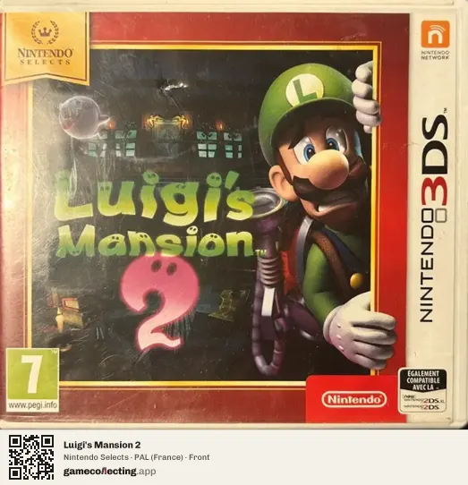 Luigi's Mansion 2 Nintendo 3DS, France box front
