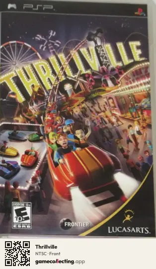 Thrillville PlayStation Portable, NTSC box front