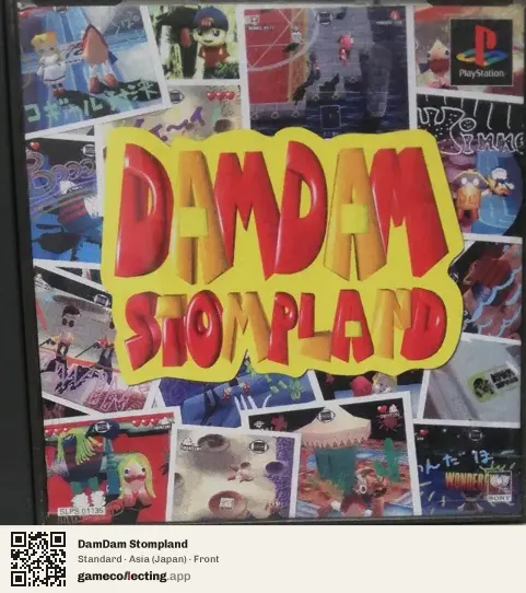 DamDam Stompland PlayStation, Asia box front