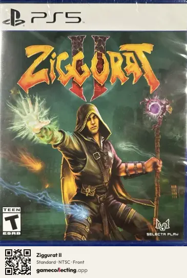 Ziggurat II PlayStation 5, NTSC box front