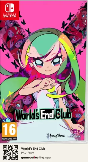World's End Club Nintendo Switch, PAL box front