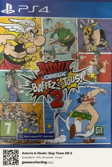 Asterix & Obelix: Slap Them All! 2 PlayStation 4, France box front