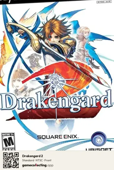 Drakengard 2 PlayStation 2, NTSC box front