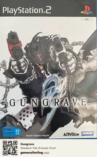 Gungrave PlayStation 2, France box front