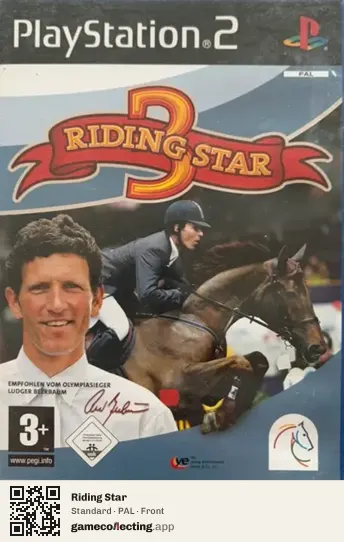 Riding Star PlayStation 2, PAL box front