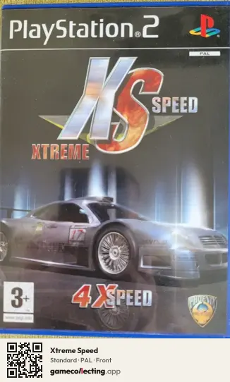 Xtreme Speed PlayStation 2, PAL box front