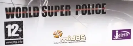 World Super Police, the PEGI square on its front