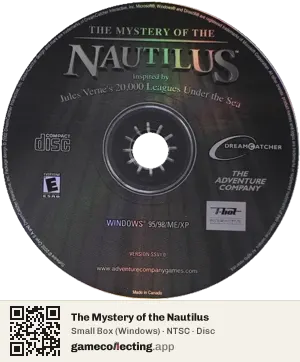The Mystery of the Nautilus Computer, NTSC disc