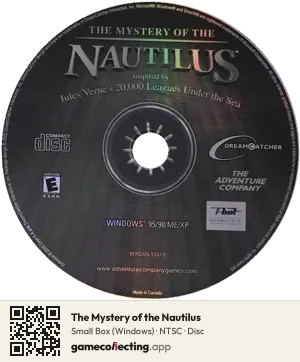The Mystery of the Nautilus Computer, NTSC disc