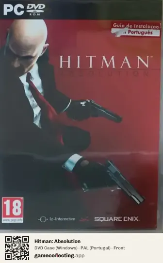 Hitman: Absolution Computer, Portugal box front