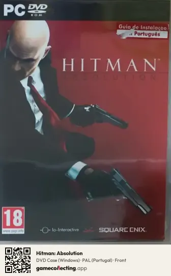 Hitman: Absolution Computer, Portugal box front
