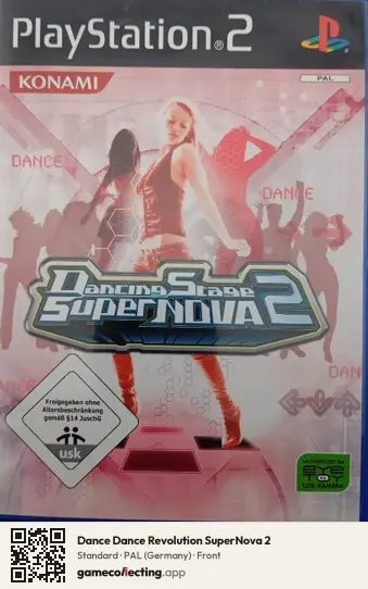 Dance Dance Revolution SuperNova 2 PlayStation 2, Germany box front