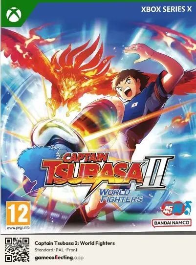 Captain Tsubasa 2: World Fighters Xbox Series X, PAL box front