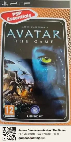James Cameron's Avatar: The Game PlayStation Portable, France box front