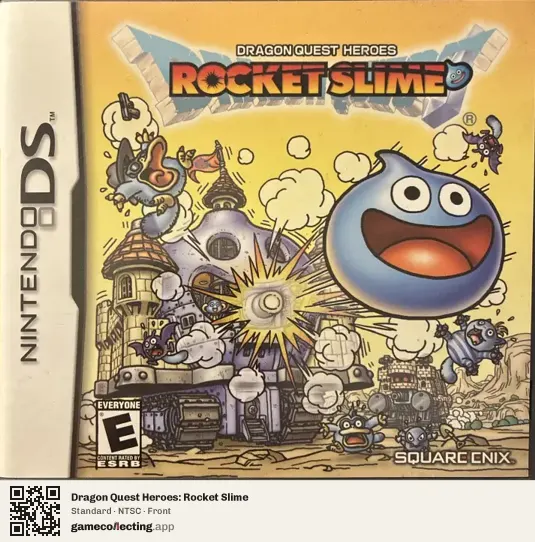 Dragon Quest Heroes: Rocket Slime Nintendo DS, NTSC box front