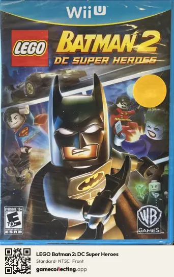 LEGO Batman 2: DC Super Heroes Nintendo Wii U, NTSC box front