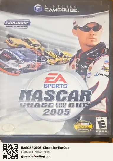 NASCAR 2005: Chase for the Cup Nintendo GameCube, NTSC box front