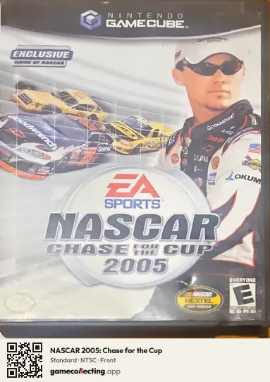 NASCAR 2005: Chase for the Cup Nintendo GameCube, NTSC box front