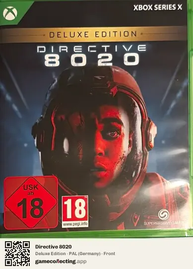 Directive 8020 Xbox Series X, Germany box front