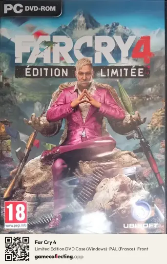 Far Cry 4 Computer, France box front