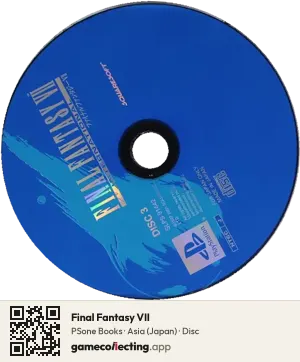 Final Fantasy VII PlayStation, Asia disc