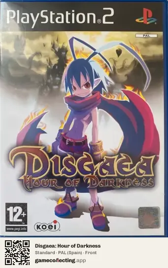Disgaea: Hour of Darkness PlayStation 2, Spain box front