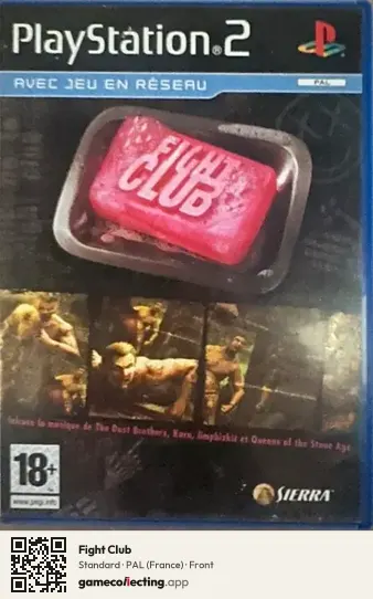 Fight Club PlayStation 2, France box front