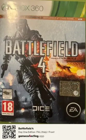 Battlefield 4 Xbox 360, Italy box front