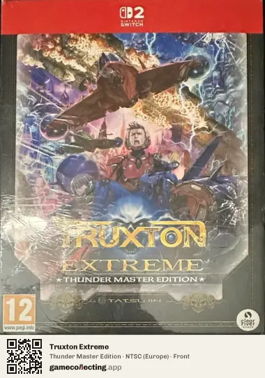 Truxton Extreme Nintendo Switch 2, Europe box front