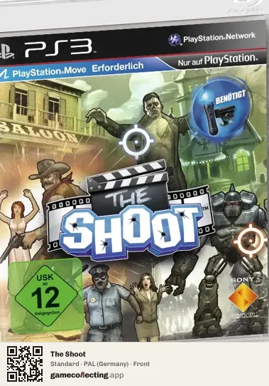 The Shoot PlayStation 3, Germany box front