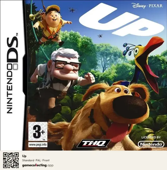 Up Nintendo DS, PAL box front