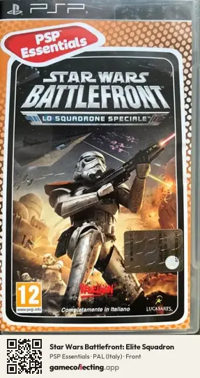 Star Wars Battlefront: Elite Squadron PlayStation Portable, Italy box front
