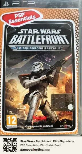 Star Wars Battlefront: Elite Squadron PlayStation Portable, Italy box front