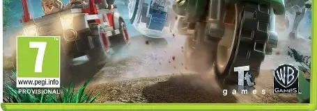 LEGO Jurassic World, the PEGI square on its front