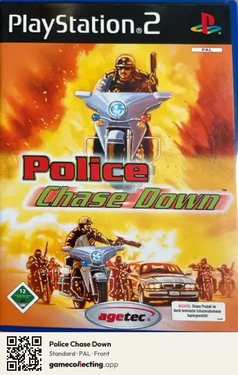 Police Chase Down PlayStation 2, PAL box front