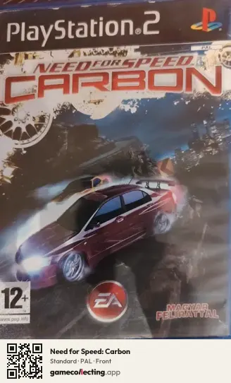 Need for Speed: Carbon PlayStation 2, PAL box front