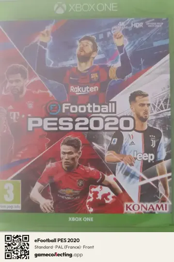 eFootball PES 2020 Xbox One, France box front