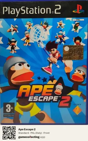 Ape Escape 2 PlayStation 2, Italy box front