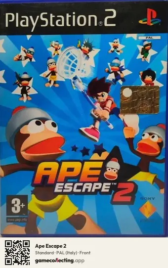 Ape Escape 2 PlayStation 2, Italy box front