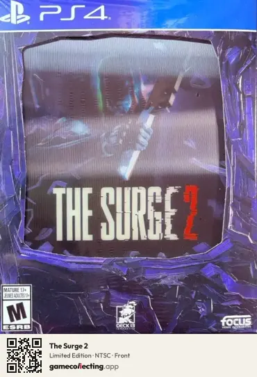 The Surge 2 PlayStation 4, NTSC box front