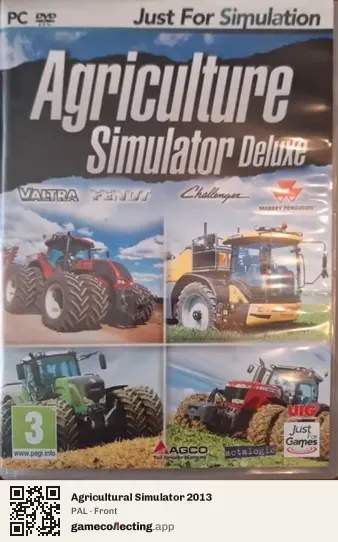 Agricultural Simulator 2013 Computer, PAL box front