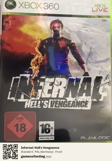 Infernal: Hell's Vengeance Xbox 360, Germany box front