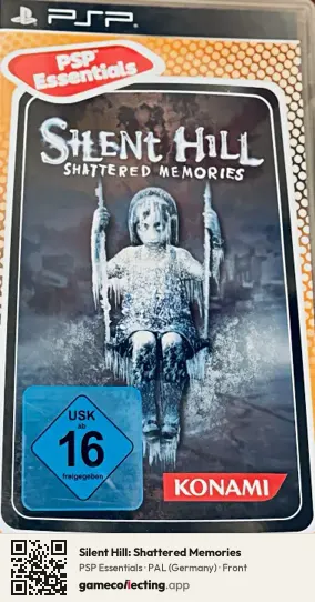 Silent Hill: Shattered Memories PlayStation Portable, Germany box front