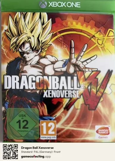 Dragon Ball Xenoverse Xbox One, Germany box front