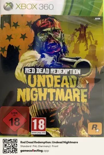 Red Dead Redemption: Undead Nightmare Xbox 360, Germany box front