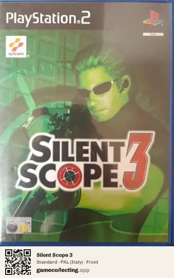 Silent Scope 3 PlayStation 2, Italy box front