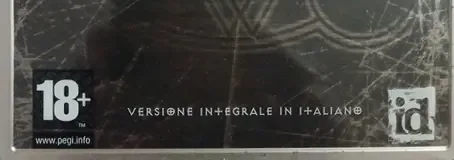Doom 3, the PEGI square on its front