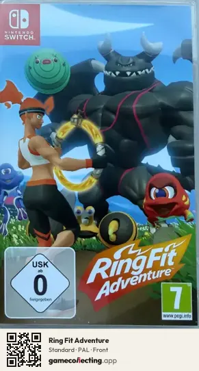 Ring Fit Adventure Nintendo Switch, PAL box front